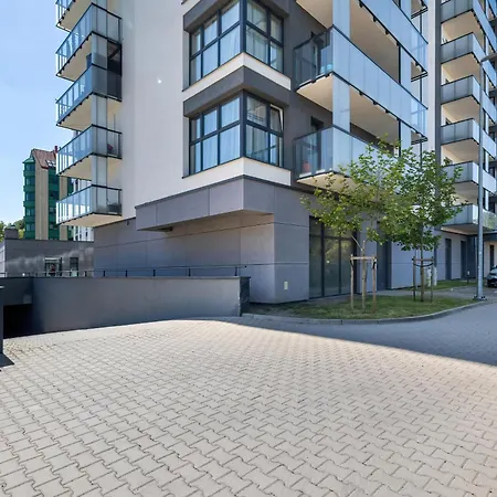 Comfortable Studio Apartments With Parking In Szczecin By Noclegi Renters Exterior photo