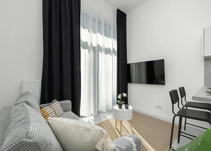 Comfortable Studio Apartments With Parking In Szczecin By Noclegi Renters